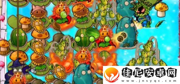 植物大战僵尸杂交版益智模式不知所措怎么过