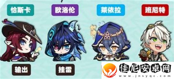 原神恰斯卡异色三连星队伍怎么搭配