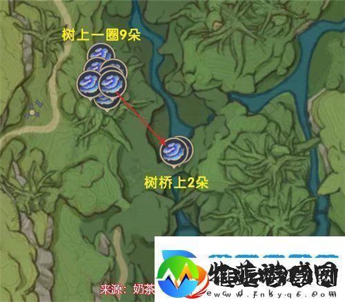 原神树王圣体菇采集点