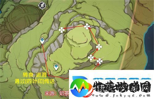 原神树王圣体菇采集点