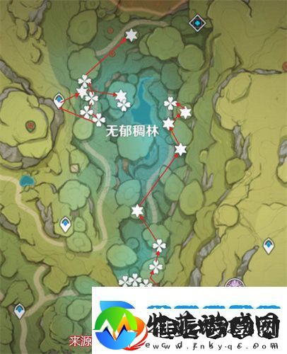 原神树王圣体菇采集点