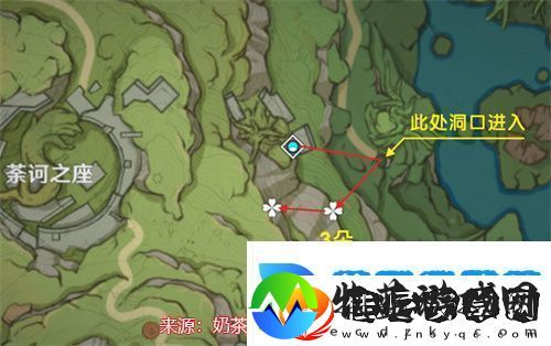 原神树王圣体菇采集点