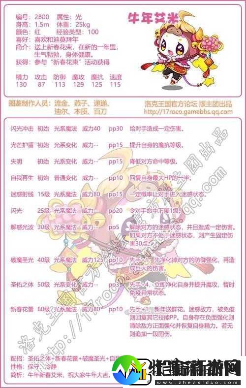 洛克王国疾电酷拉技能表全揭秘