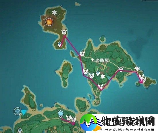 原神2.0稻妻名刀镡刷新位置全推荐