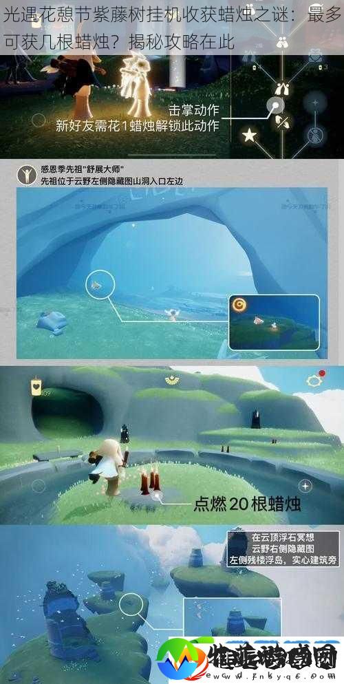 光遇花憩节紫藤树挂机收获蜡烛之谜